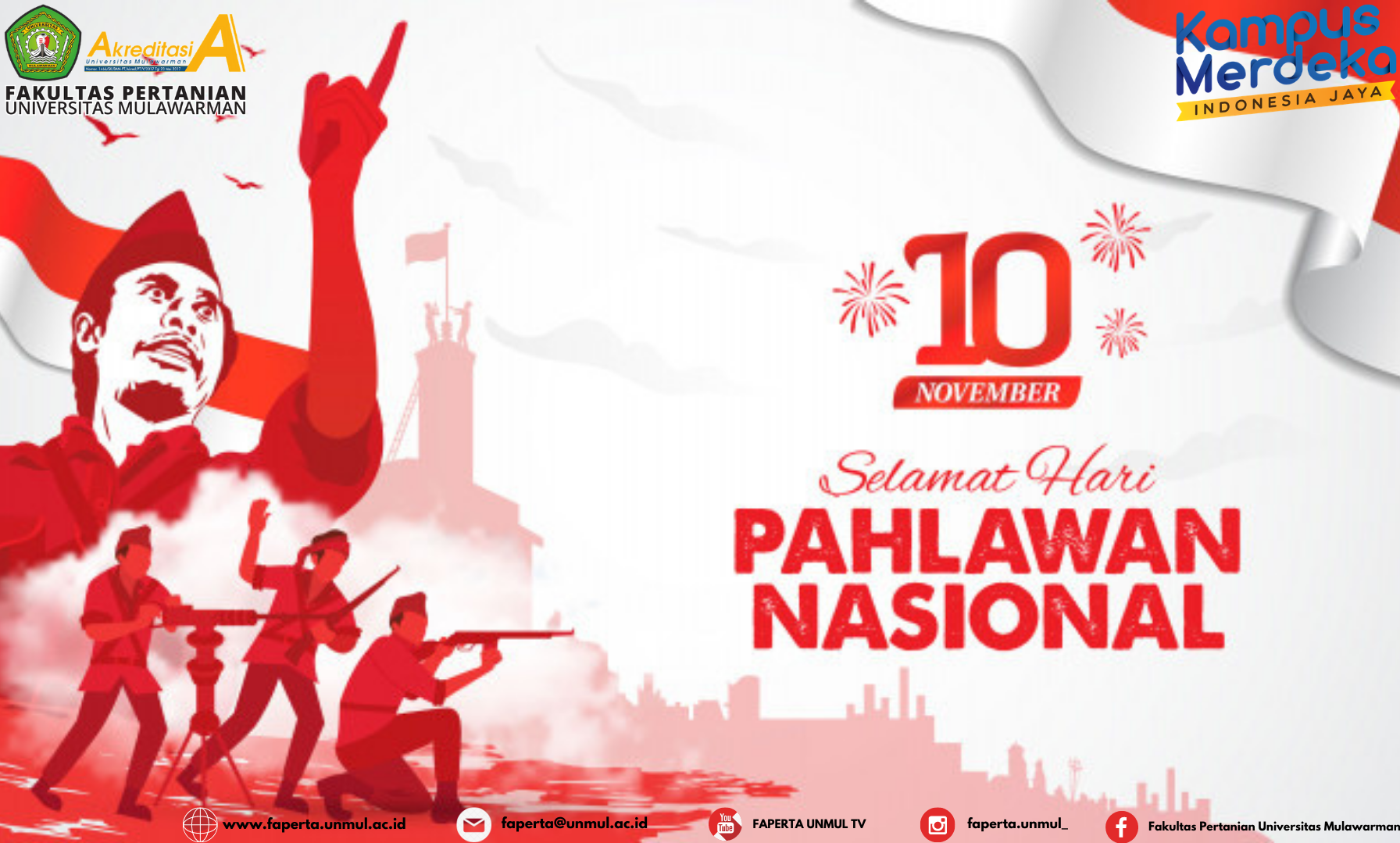 Selamat Hari Pahlawan Nasional | Fakultas Pertanian