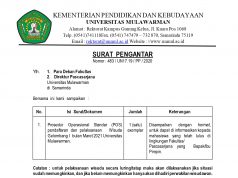 Informasi Prosedur Operasional Standar (POS) Pendaftaran dan Pelaksanaan Wisuda Gelombang I Bulan Maret 2021 Universitas Mulawarman