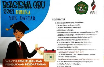 Penawaran Beasiswa PT. Gunung Bara