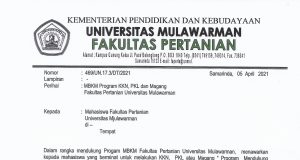 MBKM Program KKN, PKL dan Magang Fakultas Pertanian Universitas Mulawarman