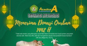 Fakultas Pertanian Universitas Mulawarman Menerima Donasi Qurban Tahun 2021 M / 1442 H