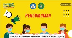 Surat Edaran Pemberlakuan PPKM Darurat di Lingkungan Universitas Mulawarman
