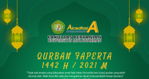 Pemotongan Hewan Qurban Fakultas Pertanian Universitas Mulawarman 1442 H / 2021 M