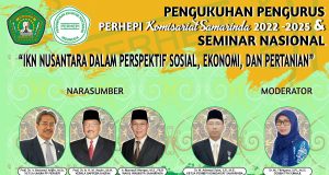 Pengukuhan Pengurus PERHEPI Komisariat Samarinda Periode 2022-2025 & Seminar Nasional