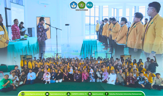 Pelantikan Kepengurusan Organisasi Mahasiswa Fakultas Pertanian Universitas Mulawarman Tahun 2025