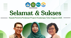 Selamat & Sukses Kepada Penerima Pendanaan Program Kosabangsa Tahun Anggaran 2025