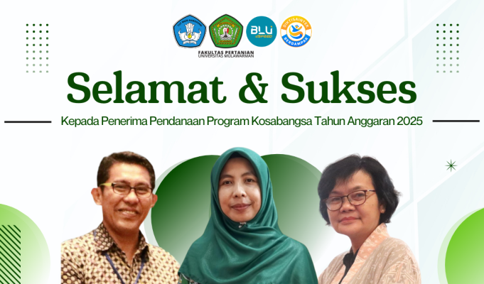 Selamat & Sukses Kepada Penerima Pendanaan Program Kosabangsa Tahun Anggaran 2025