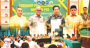 FAPERTA UNMUL Gelar Ceremony Penandatanganan MoU dan PKS Bersama 24 Mitra Strategis