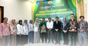 Kunjungan dari Tim Institute For Biodiversity and Environmental Research, Universiti Brunei Darussalam Ke Fakultas Pertanian Universitas Mulawarman