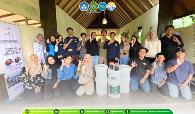 Memperingati Hari Sumpah Pemuda, Bank Sampah FAPERTA UNMUL berkolaborasi bersama WCD East Kalimantan dan Samarinda Sadar Sampah